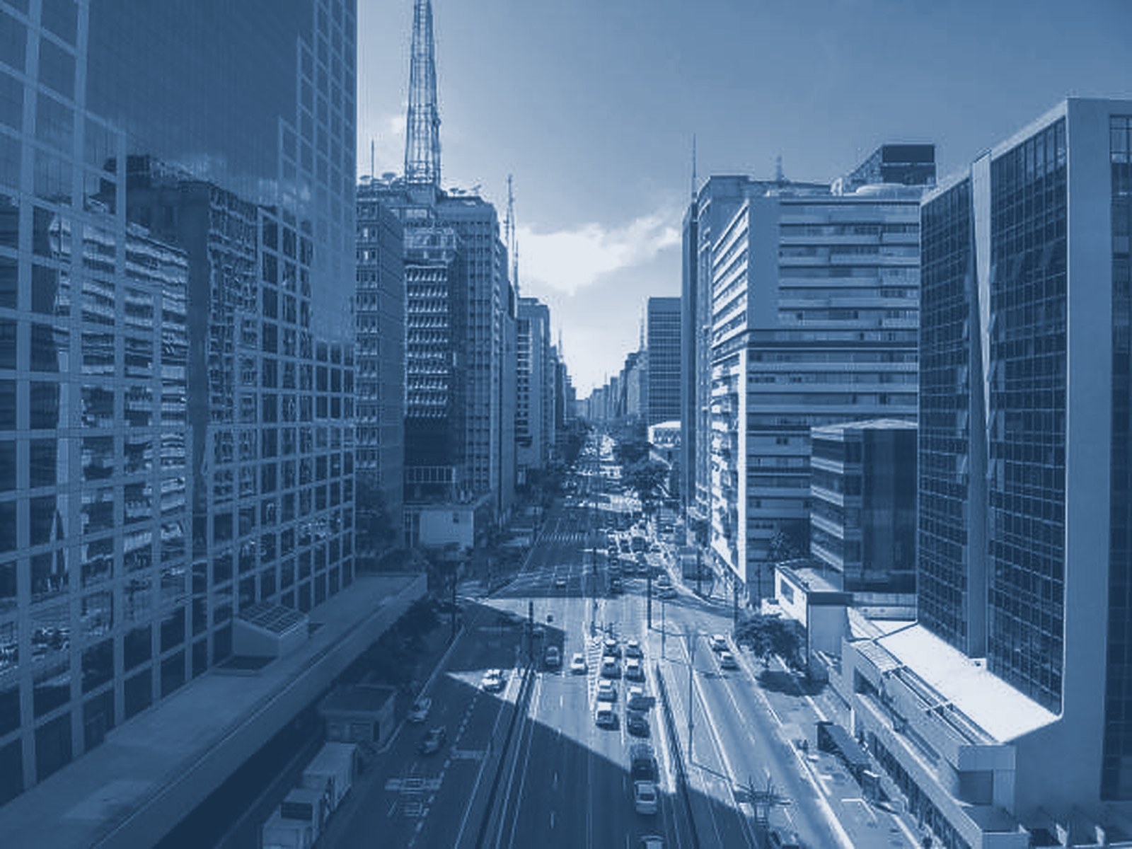 Skyline corporativo de São Paulo